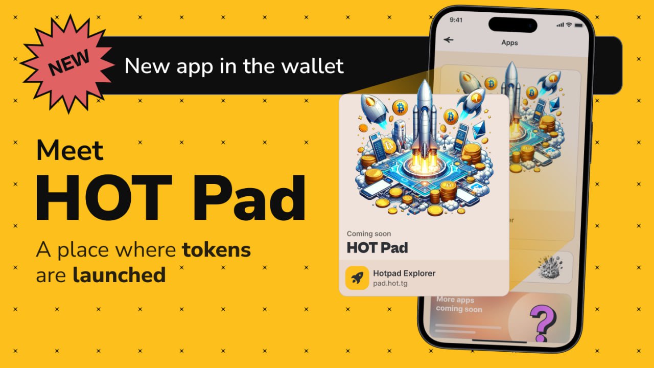 HOT Pad - продовження проєкту NEAR Wallet