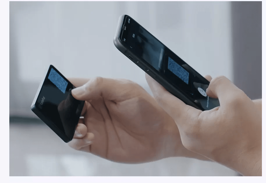 Сканування QR-коду для трансляції транзакції